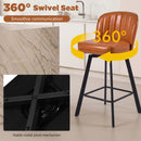 Advwin Set of 4 360° Swivel Bar Stools