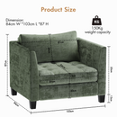 Advwin Modern 1 Seater Sofa