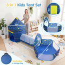 Advwin 3 in 1 Pop-Up Kids Play Tent with Baby Crawl