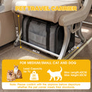 Advwin Aluminum Pet Carrier with Detachable Wheels
