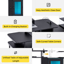 Advwin Manicure Table Dust with Dust Collector LED Light