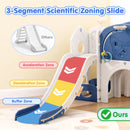 Advwin 9 in 1 L-Shaped Toddler Slide Indoor Baby Slide