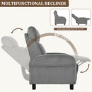 Advwin Recliner Chair with Adjustable Backrest & Footrest