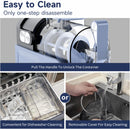 Advwin Slushie Machine 2L Ice Crusher with 5 Modes