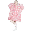 Advwin Oversized Sherpa Wearable Blanket Hoodie Adult