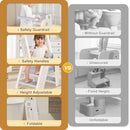 Advwin Foldable Kids Step Stool