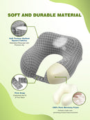 Travel Neck Pillow Washable 100% Pure Memory Foam