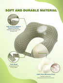 Travel Neck Pillow Washable 100% Pure Memory Foam