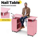 Advwin Manicure Table Nail Desk with Dust Collector