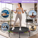 Advwin 40" Mini Trampoline Rebounder w/Resistance Bands