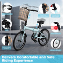 Advwin 20 Inch Folding Bike for Adult Teens