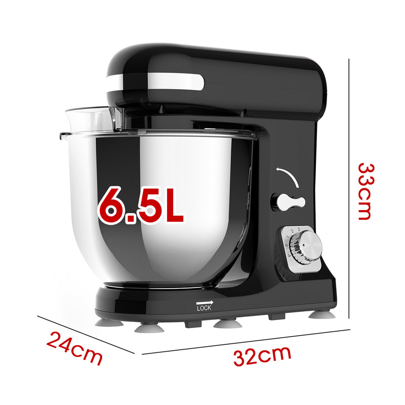 Advwin 6.5L 1400W Stand Mixer 6-Speed