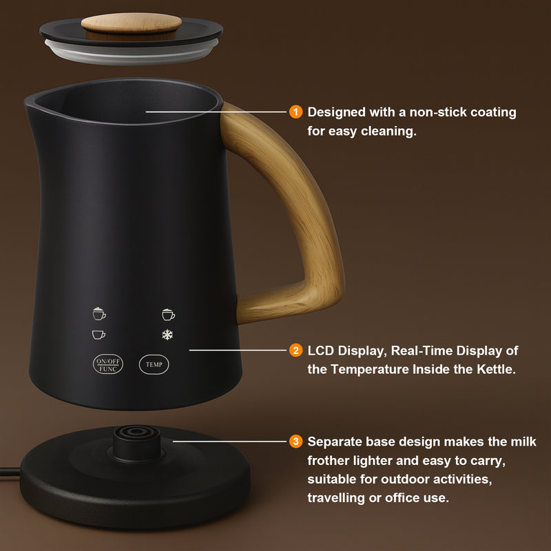 Advwin Electric Milk Frother with 500ml Milk Heating (Pre-Order)