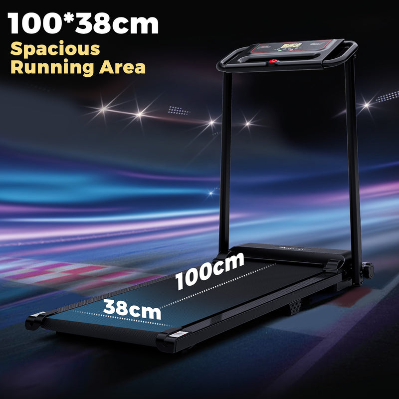 Advwin Electric Treadmill for Home w/Safety Key