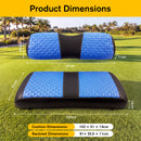 Advwin EZGO Golf Cart Front Bench Seat Covers Vinyl