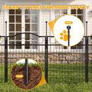 Advwin 8-Panel Outdoor Dog Playpen with Door