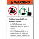 Advwin 140cm TV Cabinet with RGB LED Light Black (Pre-Order)