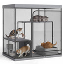 Advwin 3-Tier Outdoor Mesh Cat Enclosure