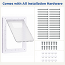 Advwin Large Magnetic Dog Door w/ Secure Locking