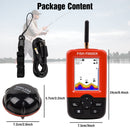 Advwin Portable Sonar Fish Finder Rechargeable Castable