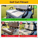 Advwin EZGO Golf Cart Front Bench Seat Covers Vinyl