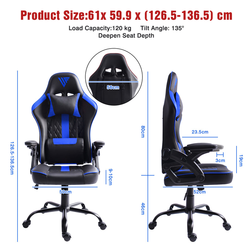 Advwin Ergonomic Gaming Chair Widen Seat (Pre-Order)