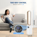 Advwin Upgraded Bladeless Tower Fan with Remote