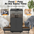 Advwin 5L Automatic Cat Feeder with 5G WiFi for 2 Cats
