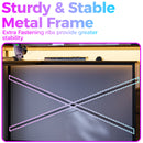 Advwin L Shaped Gaming Desk with Monitor Stand