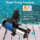 Advwin 2100W Water Pump 2HP Booster Pumps