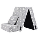 Advwin 3-in-1 Toddler Folding Sofa Bed with Pillow