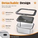 Advwin 7.5L Stainless Steel No-Spill Dog Water Bowl
