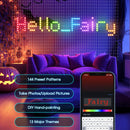 Advwin Curtain Lights 2m x 2m Smart 400 LED String Lights