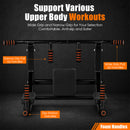 Advwin Wall Mounted Pull Up Bar & Dip Station