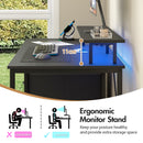 Advwin 120cm Reversible Gaming Desk for Home Office