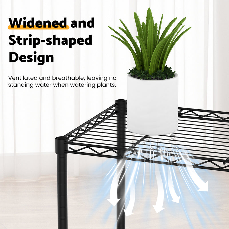 Advwin 3-Tier Plant Stand 2 Pack Indoor Outdoor Rack