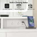 Advwin Expandable Vanity Desk Stool Set