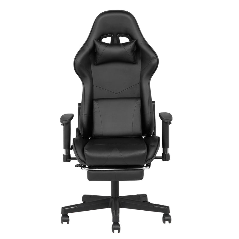 Advwin Gaming Chair Recline 180° Ergonomic Chair with Footrest