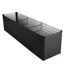 Advwin Raised Garden Bed Galvanised Steel Planter