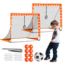 Advwin Light Up Soccer Goals for Kids 2 Pack