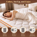Advwin 34CM Double Mattress with Individual Pocket Springs