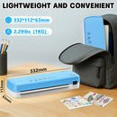 Advwin A4 Thermal Laminator with Pouches for Home & Office
