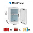 Advwin 8L Mini Makeup Fridge with LED