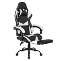 Advwin Computer Gaming Chair with Footrest 135° Tilt