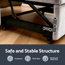 Advwin 3-in-1 Convertible Velvet Sofa Bed with Storage