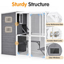 Advwin 4-Tier Outdoor Cat Enclosure