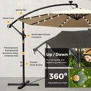 Advwin 3m Offset Hanging Cantilever Umbrella - No Base