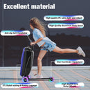 Advwin 2-in-1 Foldable Scooter Suitcase LED Wheels