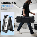 Advwin 61-Key Foldable Electronic Keyboard Piano