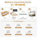 Advwin 32cm Double Mattress Pocket Spring Medium Firm